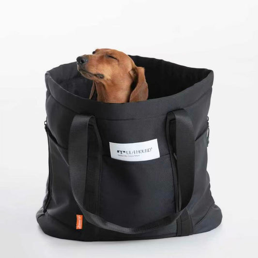 2-in-1 Dog & Commuter Tote | Holds 7kg Pet | Converts to a Cozy Bed | Spacious & Practical