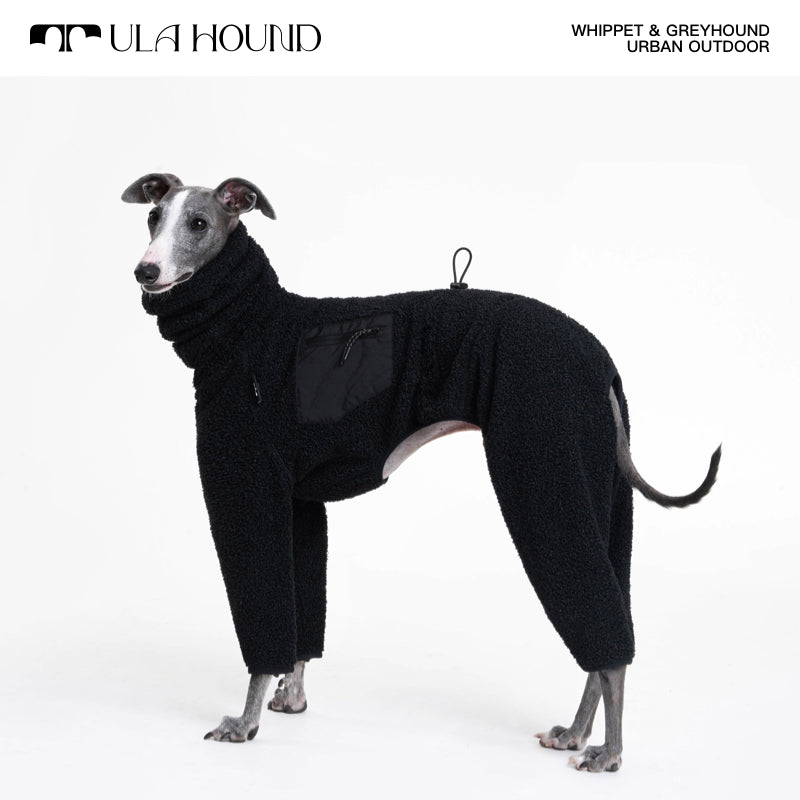 ITALIAN GREYHOUND & WHIPPET POLAR FLEECE HOODIE