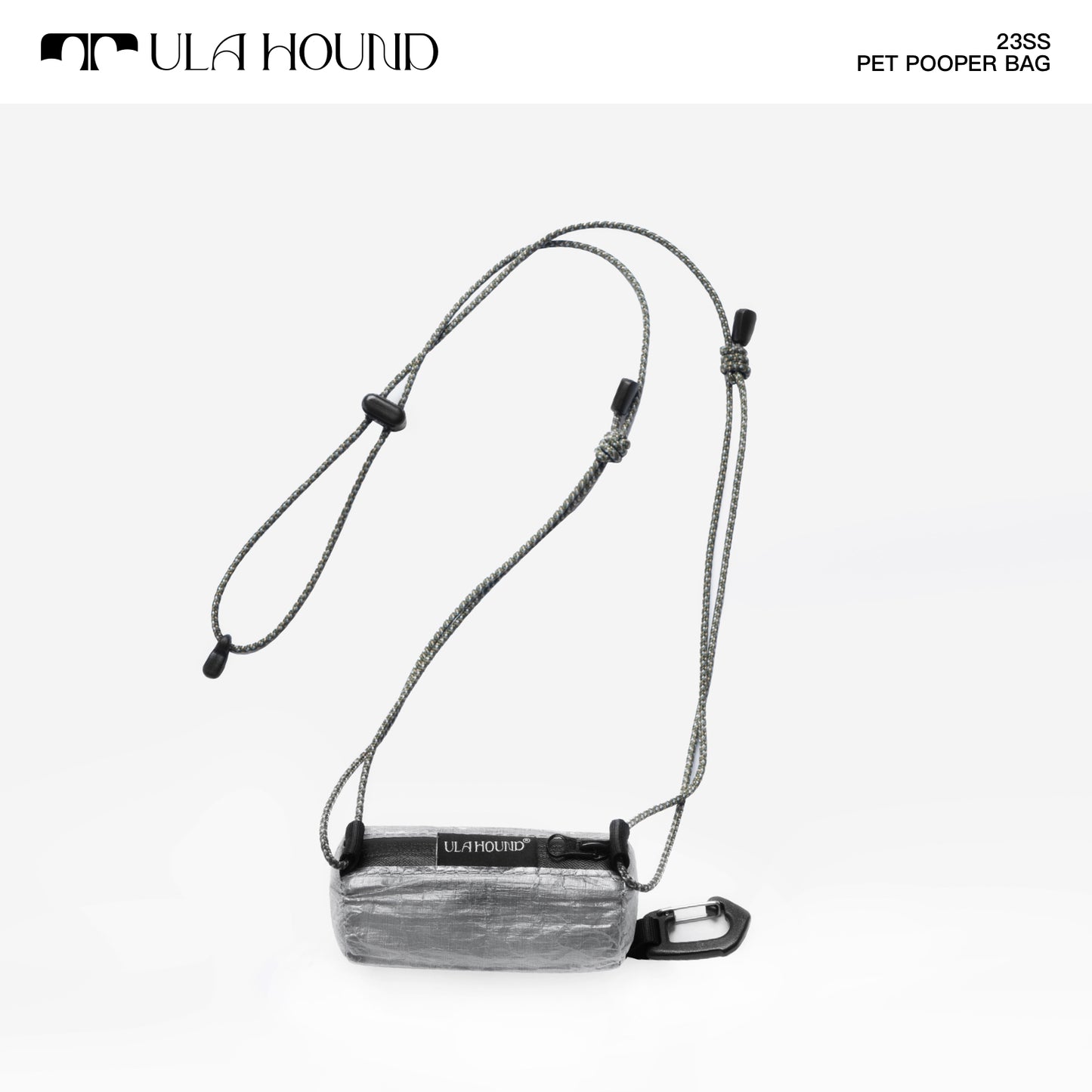 Outdoor Pet Waste Bag / Keychain Pouch, with Dyneema Ultralight Fabric